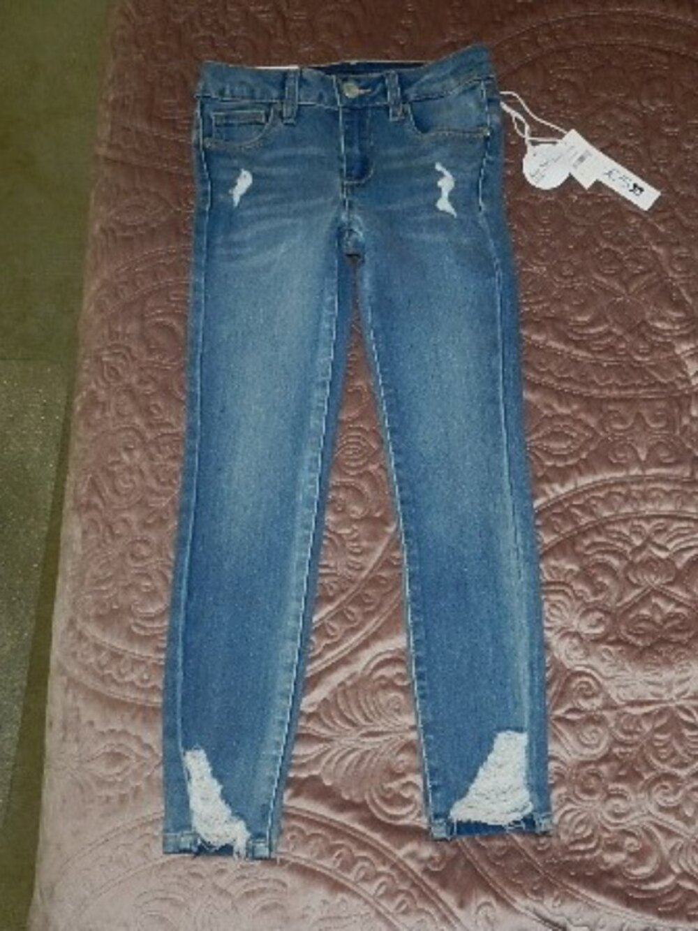 NWT Joe's Jeans Girls The Dylan Mid Rise Skinny Ankle Size 10